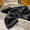Fur Dog Blankets | Black Fur Pet Blanket | Black Fur Blankets