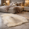 Luxury Pale Coloured Reindeer Rug | Pale Natural Reindeer Skin Rug |