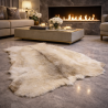 Luxury Pale Coloured Reindeer Rug | Pale Natural Reindeer Skin Rug |