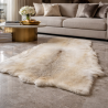 Luxury Pale Coloured Reindeer Rug | Pale Natural Reindeer Skin Rug |