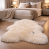 Natural Sheepskin Rug | Pure Wool Rugs | Cream Sheepskin Wool Rug