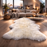 Natural Sheepskin Rug | Pure Wool Rugs | Cream Sheepskin Wool Rug