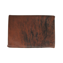 Small Brown Brindle Cowhide Footstool | Small Cow Hide Foot Stool