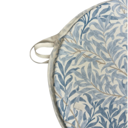 Cuscino per Sedia Bistro Rotondo Willow Bough Azzurro | Cuscini per Sedia William Morris |