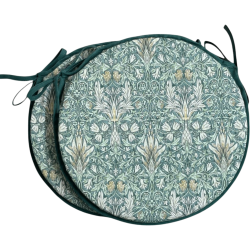 Coussins de siège ronds Bistro à motif tête de serpent et forêt | Coussins de siège Bistro à motifs
