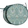 Round Bistro Snakeshead Forest Seat Pads | Patterned Bistro Seat Pads