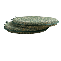 Coussins de siège ronds Bistro à motif tête de serpent et forêt | Coussins de siège Bistro à motifs