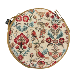 Round Bistro William Original Tapestry Seat Pads | Round Seat Pads |
