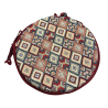 Coussins de siège ronds style tapisserie aztèque pour bistro | Coussins de siège ronds style bohème pour bistro