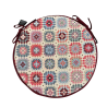 Coussins de siège ronds de style bistro en crochet | Coussins de chaise ronds en crochet |