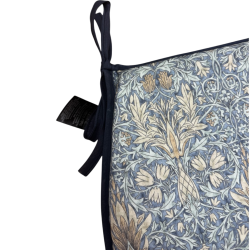 Cuscino per sedile a forma di D Snakeshead Denim | Cuscini per sedile a forma di D William Morris