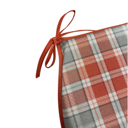 Highland Check Herbst D-förmige Sitzpolster| Tartan D-förmige Sitzpolster