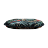 Black Rainforest Tapestry D Shaped Seat Pads | Classic D Seat Pads