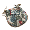 Natural Rainforest Tapestry D Shaped Seat Pads | Classic D Seat Pads