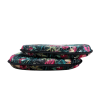 D Shaped Tropical Velvet Seat Pads | Classic D Tropical Velvet Seat Pads