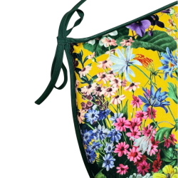 D-vormige fluwelen midsummer zitkussens | D-vormige bloemen fluwelen zitkussens