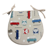 Classic Camper D Shaped Seat Pads | Modern Fun D Shaped Chair Pads |