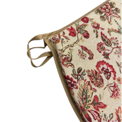 Morris Tapestry D Shaped Seat Pads| Classic D Shaped Tapestry Seat Pads