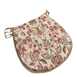 Coussins de siège en forme de D Morris Tapestry | Coussins de siège classiques en forme de D Tapestry