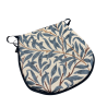Cuscino per sedile a forma di D Willow Bough Azure | Cuscini per sedile arazzo a forma di D |
