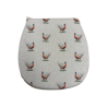Small Pheasants Reversible 'D' Seat Pads | Set of 2,4,6 or 8 Chair Pads