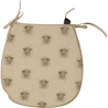 Small Sheep Reversible 'D' Shape Seat Pads | Set of 2,4,6,8 Chair Pads