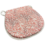 D Shaped Seat Pad Willow Bough Rust | D Shaped Patterned Seat Pads |