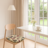 Tapestry Llama D-vormige Stoelkussens | D-vormige Dieren Tapestry Stoelkussens