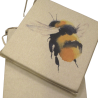 Cuscini per sedie reversibili a forma quadrata Queen Bee | Set di 2, 4, 6 o 8 cuscini per sedie