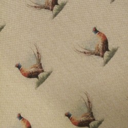 Kleine Fasanen Quadratische Sitzkissen | Set mit 2,4,6,8 Stuhlkissen | Beidseitig