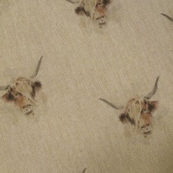 Small Cows Reversible Square Seat Pads | Set of 2,4,6 or 8 Chair Pads