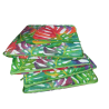 Square Seat Pad Tropical Leaves | Modern Multicoloured Square Seat Pads