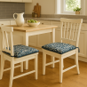 Vierkante Zitkussen Wilgenblad Ebbenhout Tapijt | William Morris Zitkussens