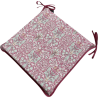 Quadratisches Sitzkissen Snakeshead Crimson | William Morris quadratische Sitzkissen