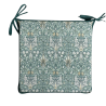 Quadratisches Sitzkissen Snakeshead Forest | William Morris quadratische Sitzkissen