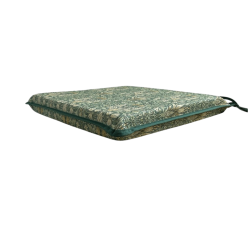 Square Seat Pad Snakeshead Forest |  William Morris Square Seat Pads
