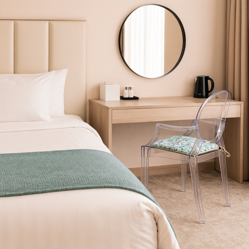 Square Seat Pad Willow Bough Tapestry Seaspray| Patterned Seat Pads