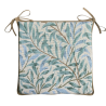 Square Seat Pad Willow Bough Tapestry Seaspray| Patterned Seat Pads