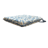 Square Seat Pad Willow Bough Azure Tapestry | Blue Patterned Seat Pads