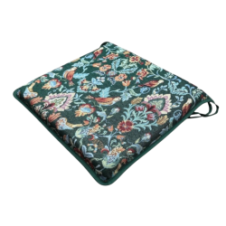 Coussins de siège carrés William Green Tapestry | Coussins de chaise carrés verts |