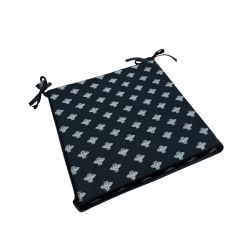 Small Bee Square Seat Pads | Extra Thick Non-Slip Square Chair Pads
