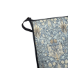 Vierkante Stoelkussen Slangenkop Denim | William Morris Vierkante Stoelkussens