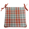 Highland Check Herfst Vierkante Stoelkussens | Geometrische Vierkante Stoelkussens