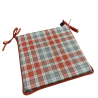 Highland Check Herfst Vierkante Stoelkussens | Geometrische Vierkante Stoelkussens