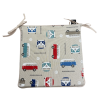 Cuscini Quadrati per Sedili di Camper Classici | Cuscini per Sedili Quadrati con Stampa Moderna