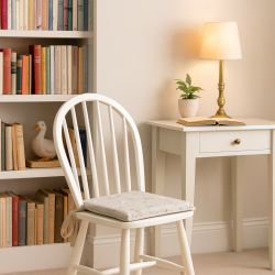 Shabby Duck Vierkante Stoelkussens | Moderne Dierenprint Vierkante Zitkussens