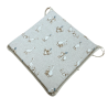 Shabby Duck quadratische Stuhlkissen | Moderne quadratische Sitzkissen mit Tiermuster