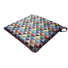 Coussins de siège carrés Big Holland Tapestry | Coussins de chaise carrés multicolores