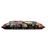 Coussin de chaise carré à motif de fruits noirs | Coussin de chaise carré multicolore