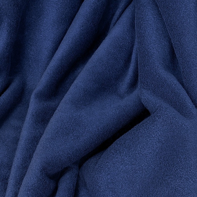 Petrolblauw Fleece Stof | Blauwe Knutselfleece | Blauwe Knutselstof